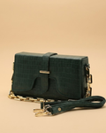sling Crossbody Bag - Olive Green