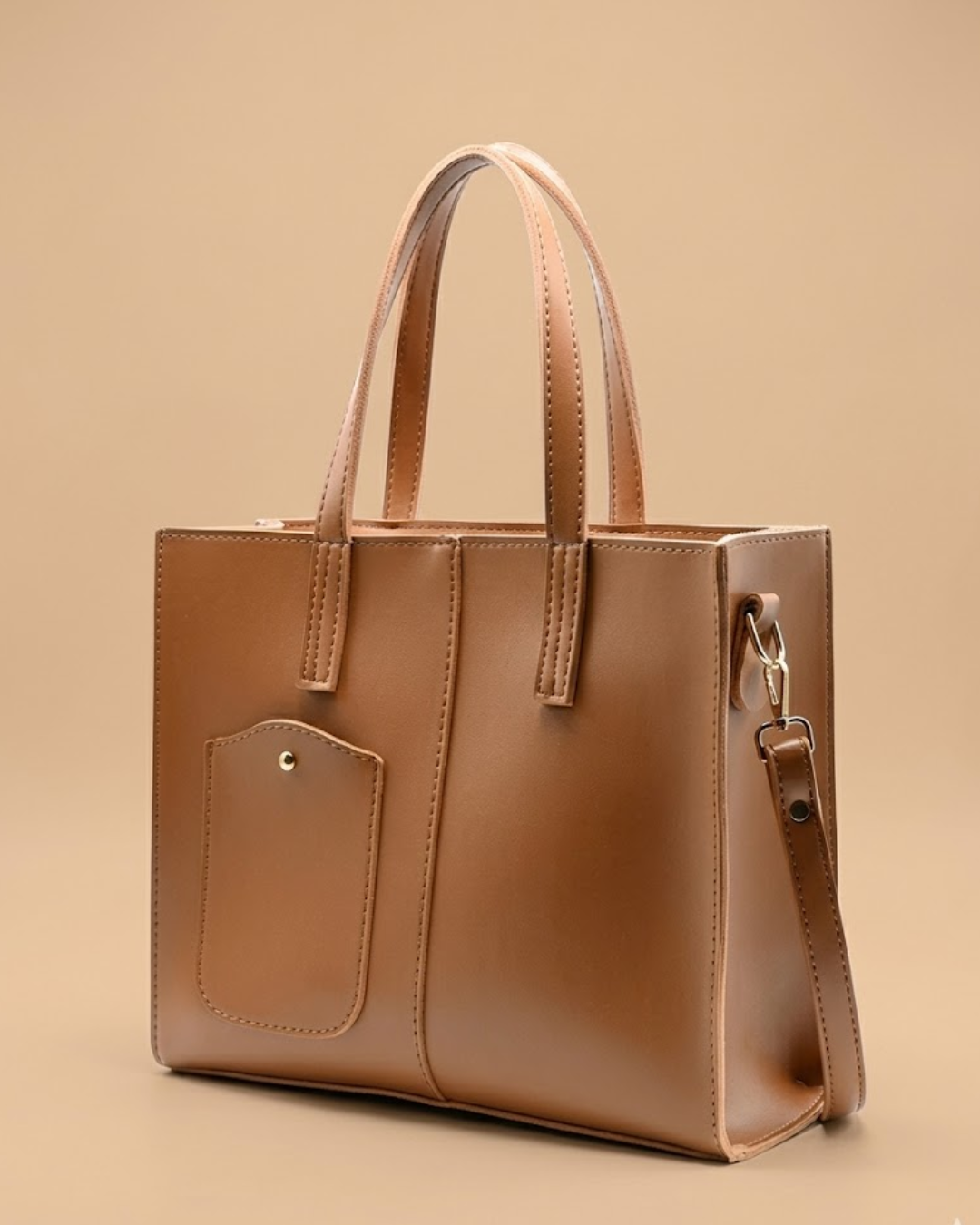 Modern Pocket Tote Tang