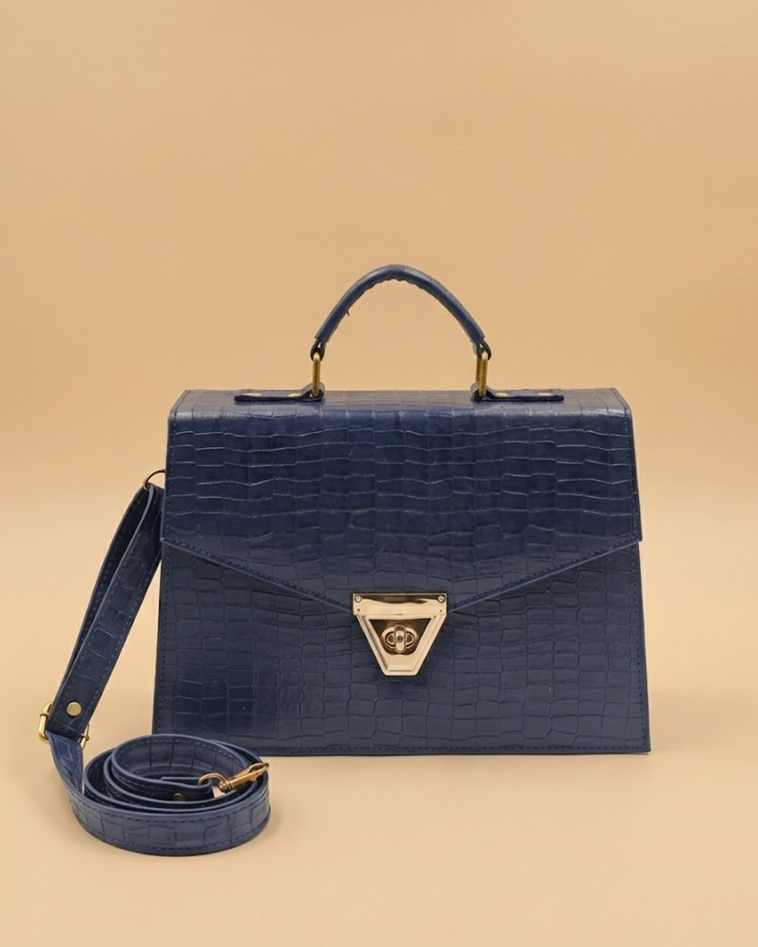 Quaint Crossbody Bag - Navy Blue