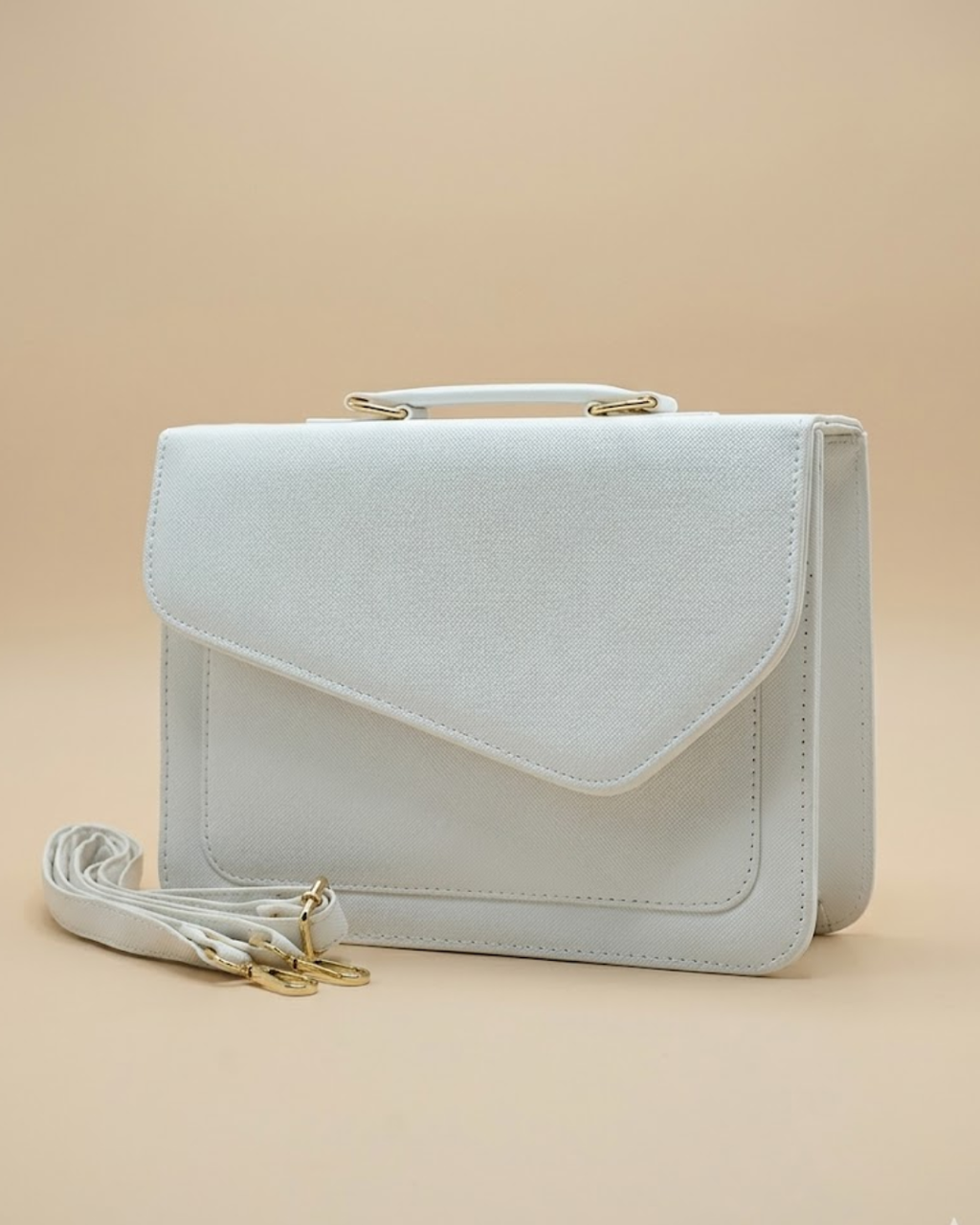 Reglan Crossbody Bag - White