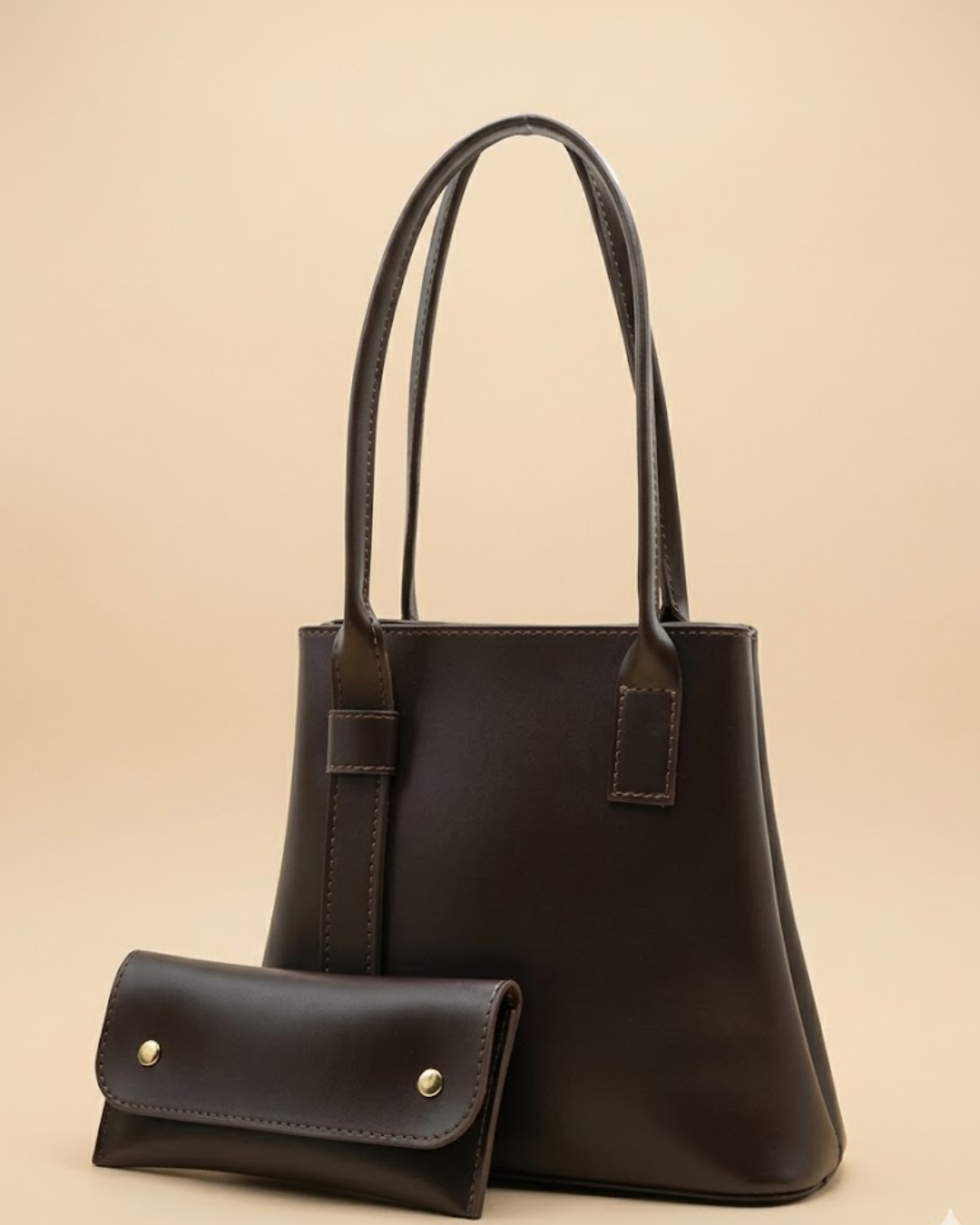 Crimson Aura Bag - Chocolate Brown