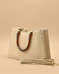 Atek - Cross Body Bag - Beige