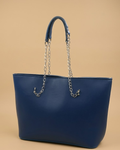 Large Capacity Tote Bag - Navy Blue