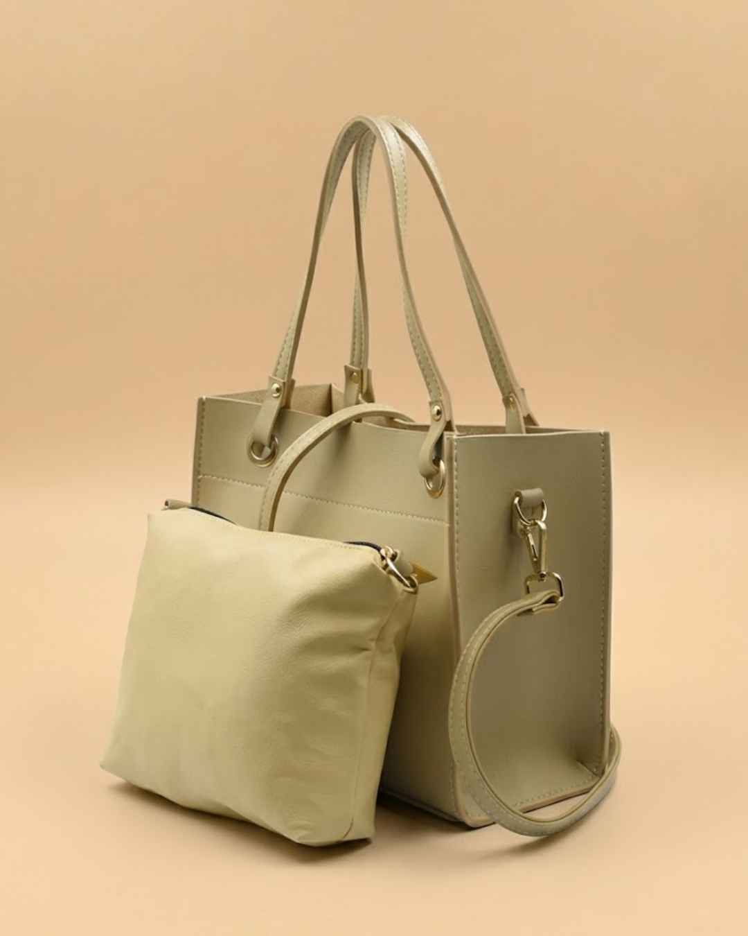 Mystique Handbag - Beige