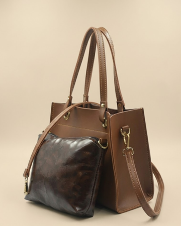 Mystique Handbag - Brown