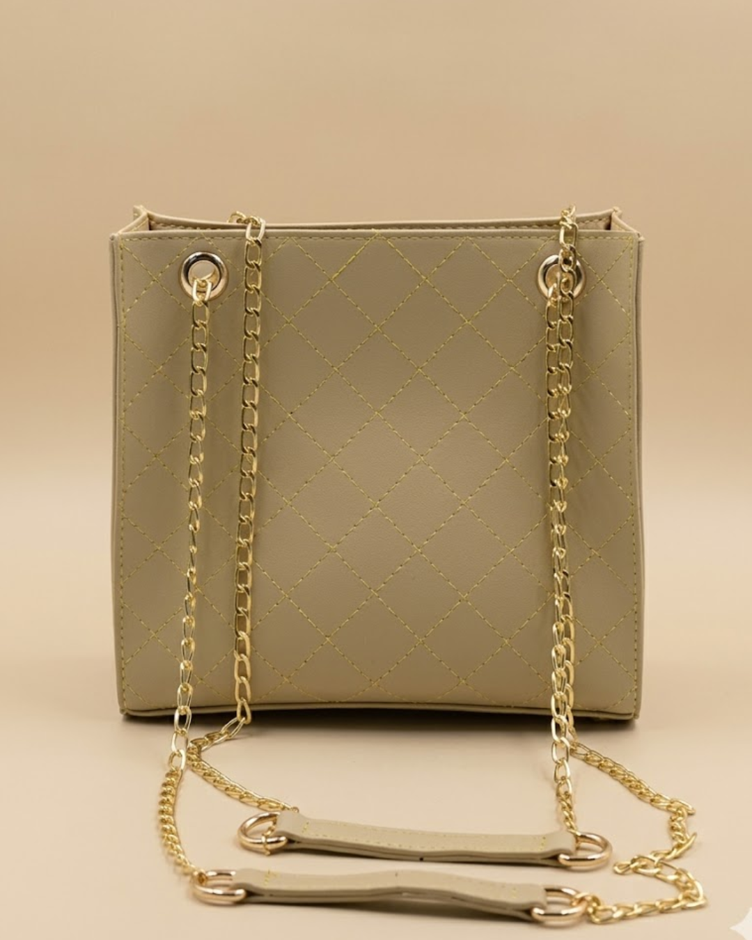 Regalia long chain crossbody Bag - Skin Beige