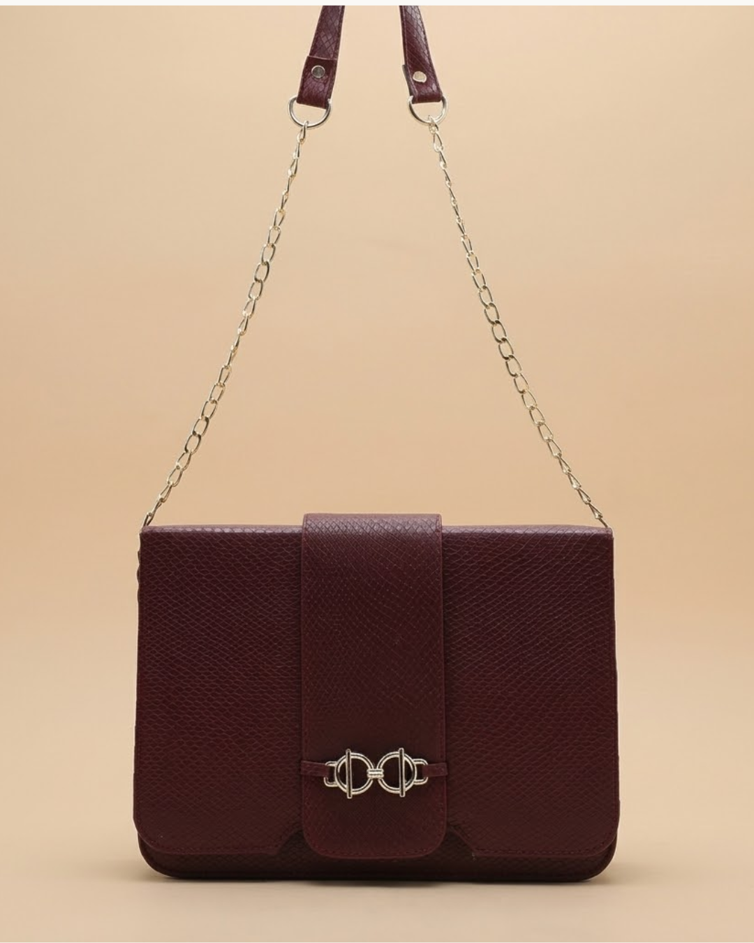 Eclipsa Crossbody Bag - Maroon