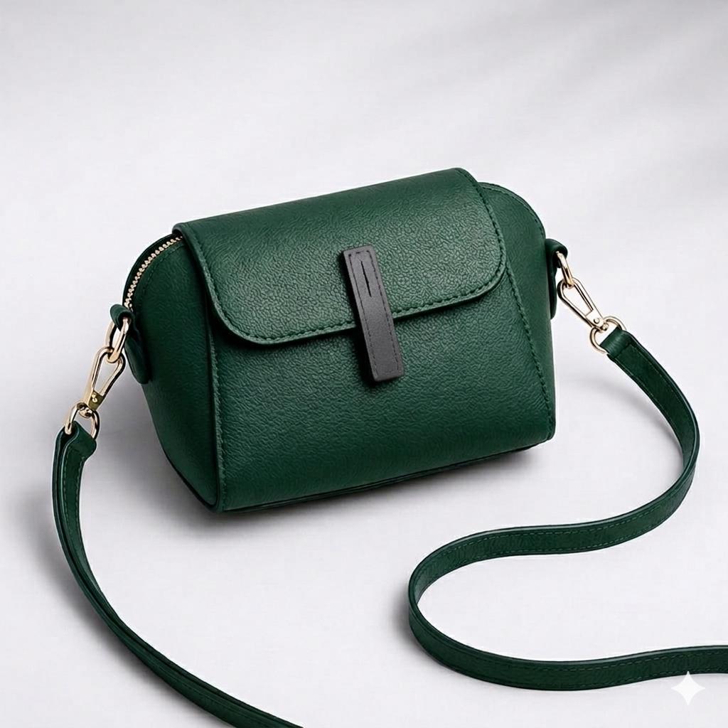 Mini Cross Body Bag - Olive Green