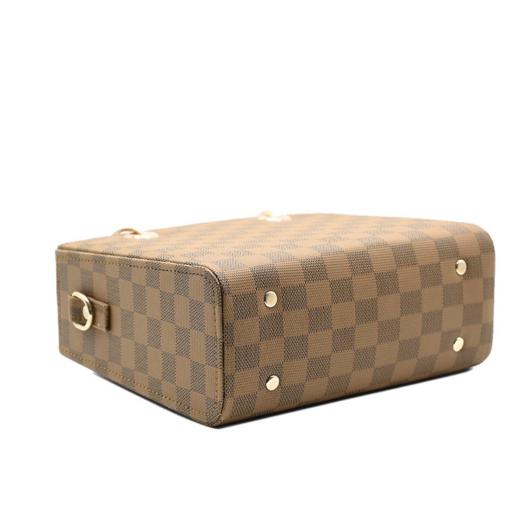 Checker Mini Crossbody Bag_Skin