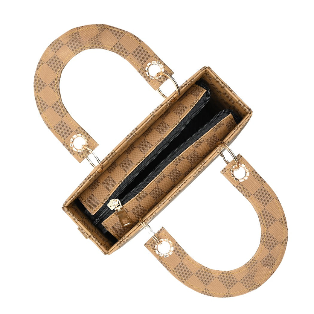 Checker Mini Crossbody Bag_Skin