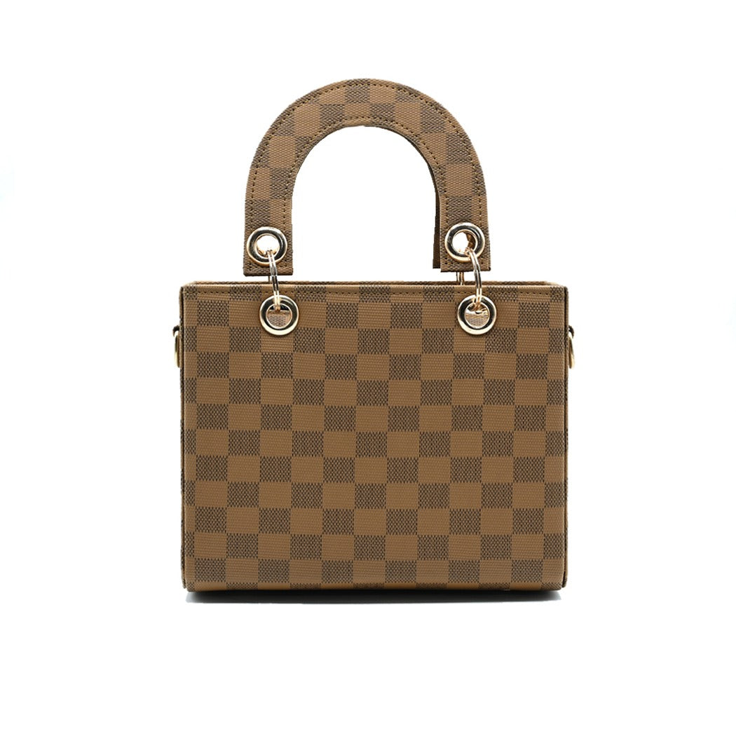 Checker Mini Crossbody Bag_Skin