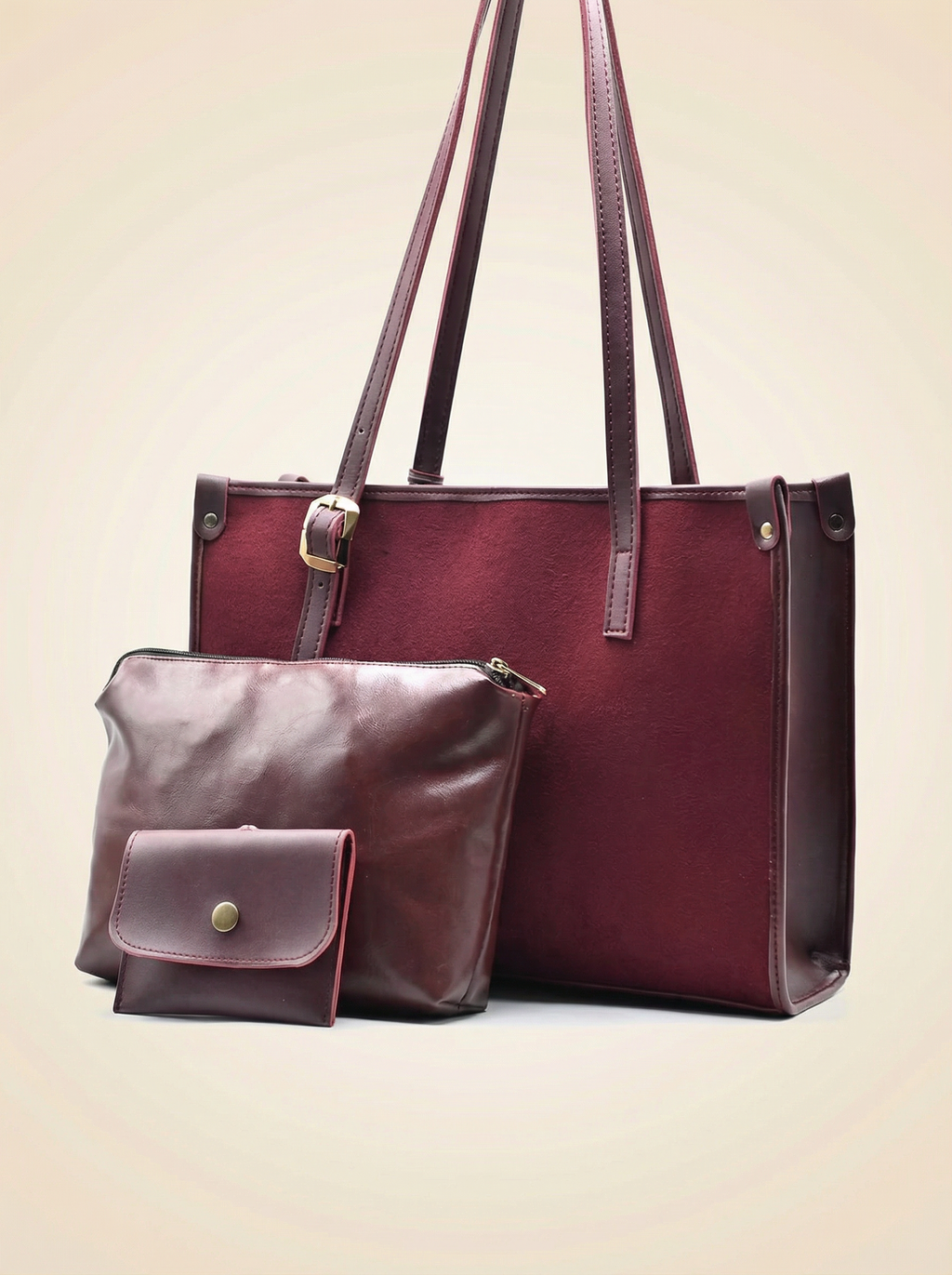 Aprik - Hand Bag - Mehroon