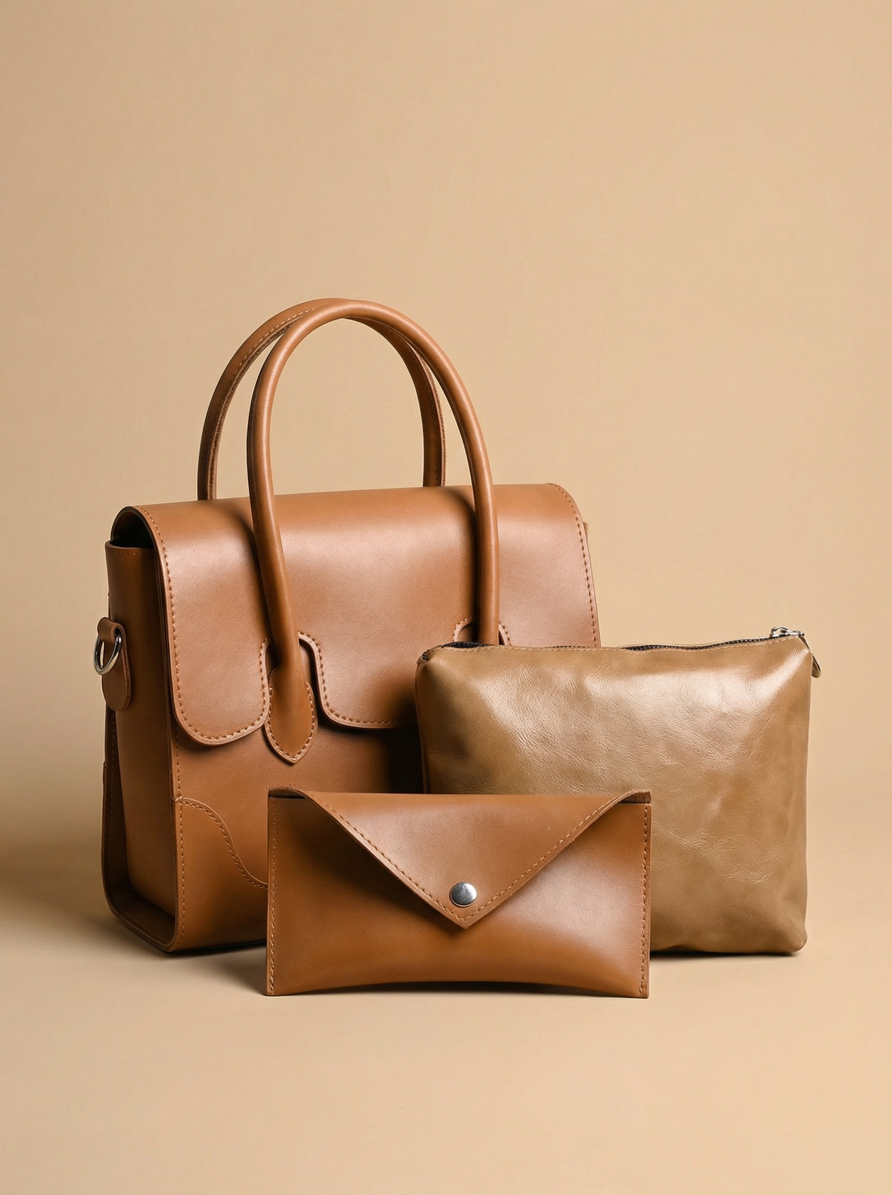 Centic Cross Body Bag - Brown