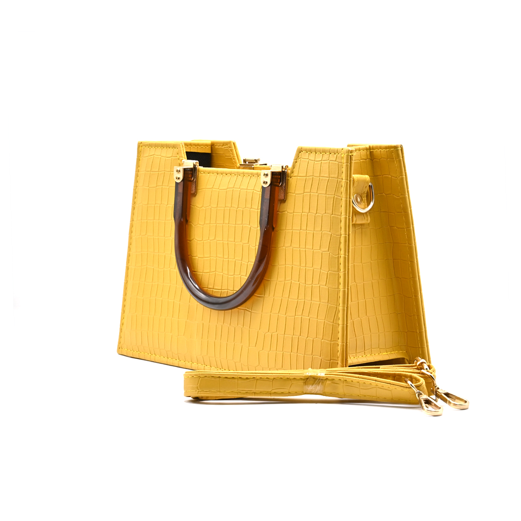 Atek - Cross Body Bag - Yellow