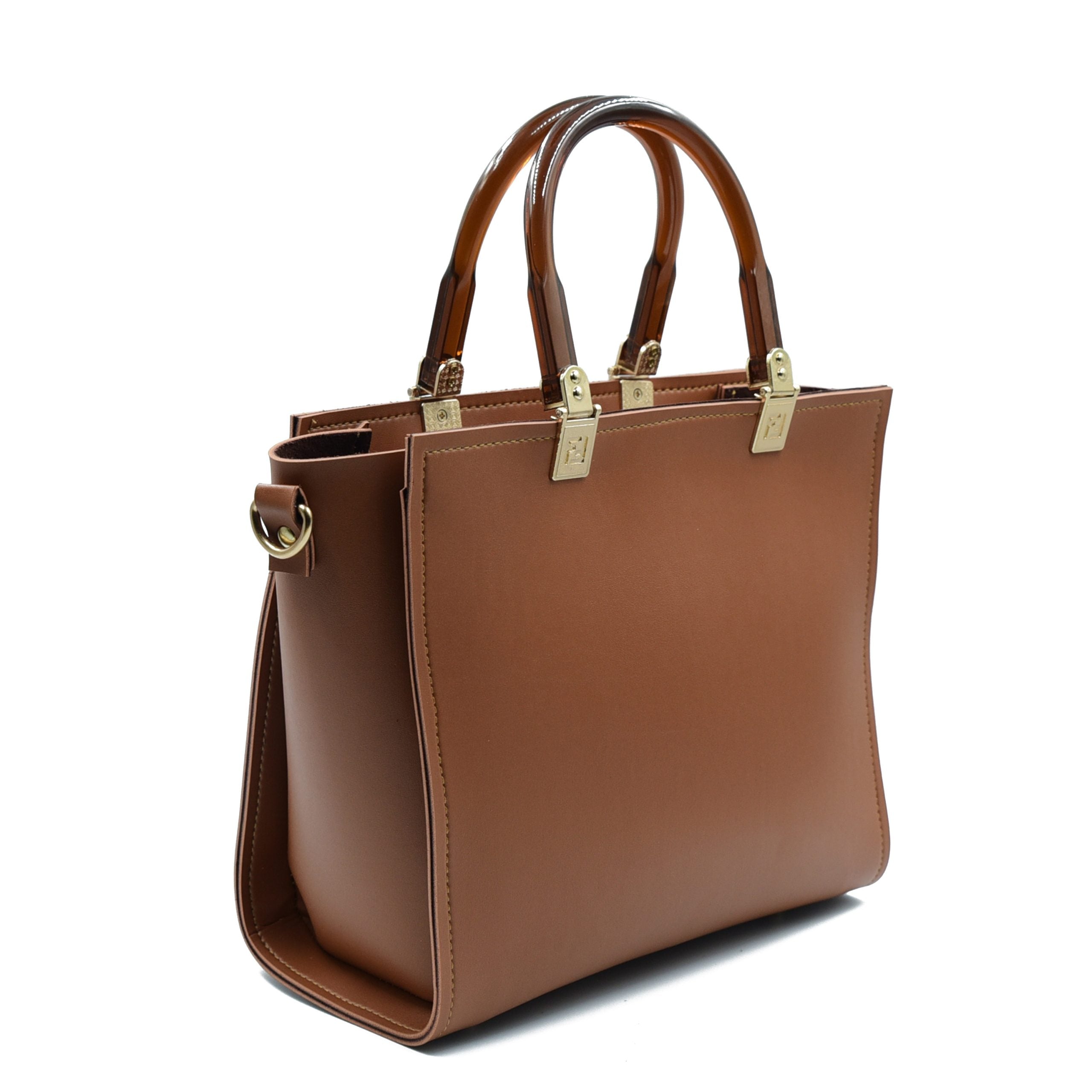 Gracea Tote Bag - Brown