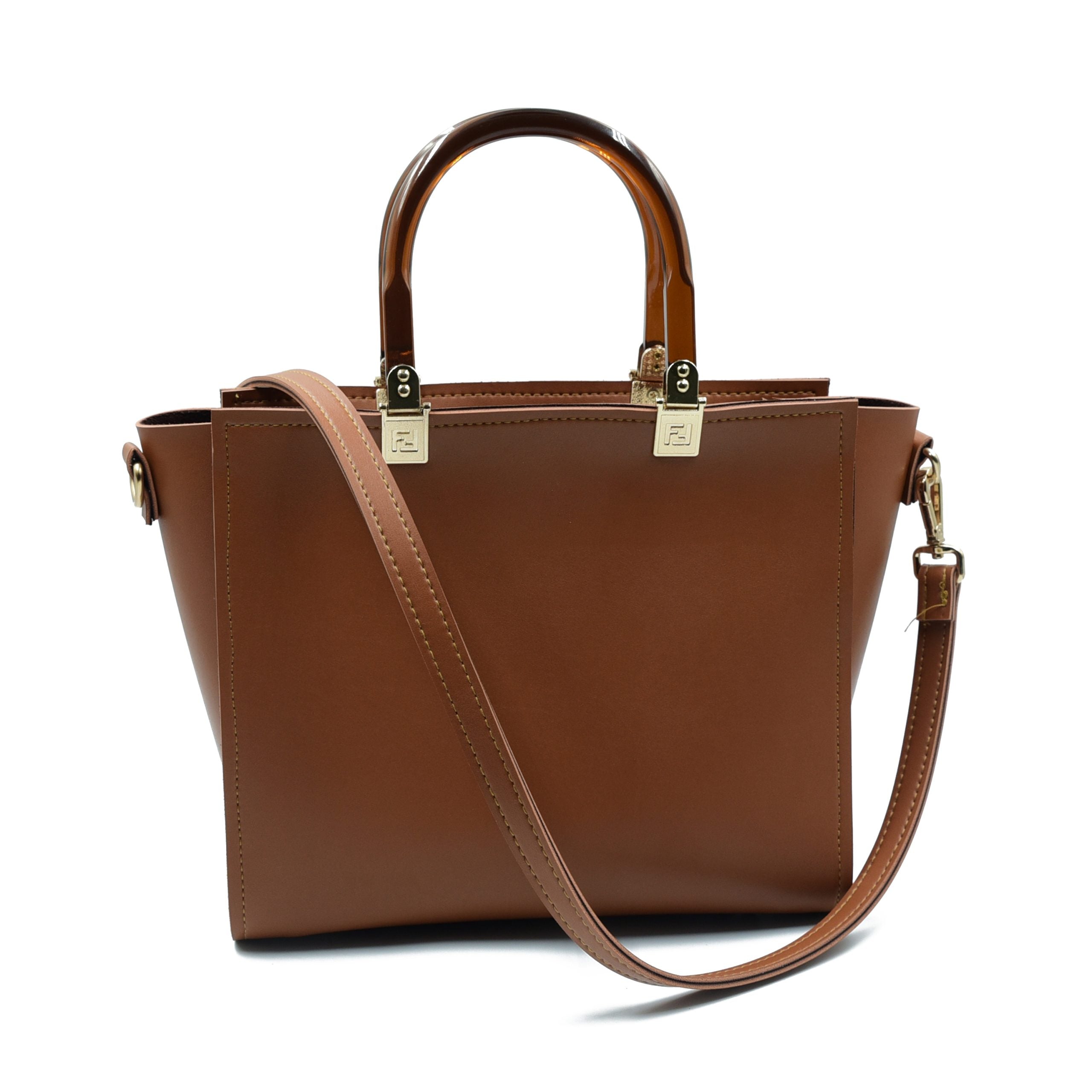 Gracea Tote Bag - Brown