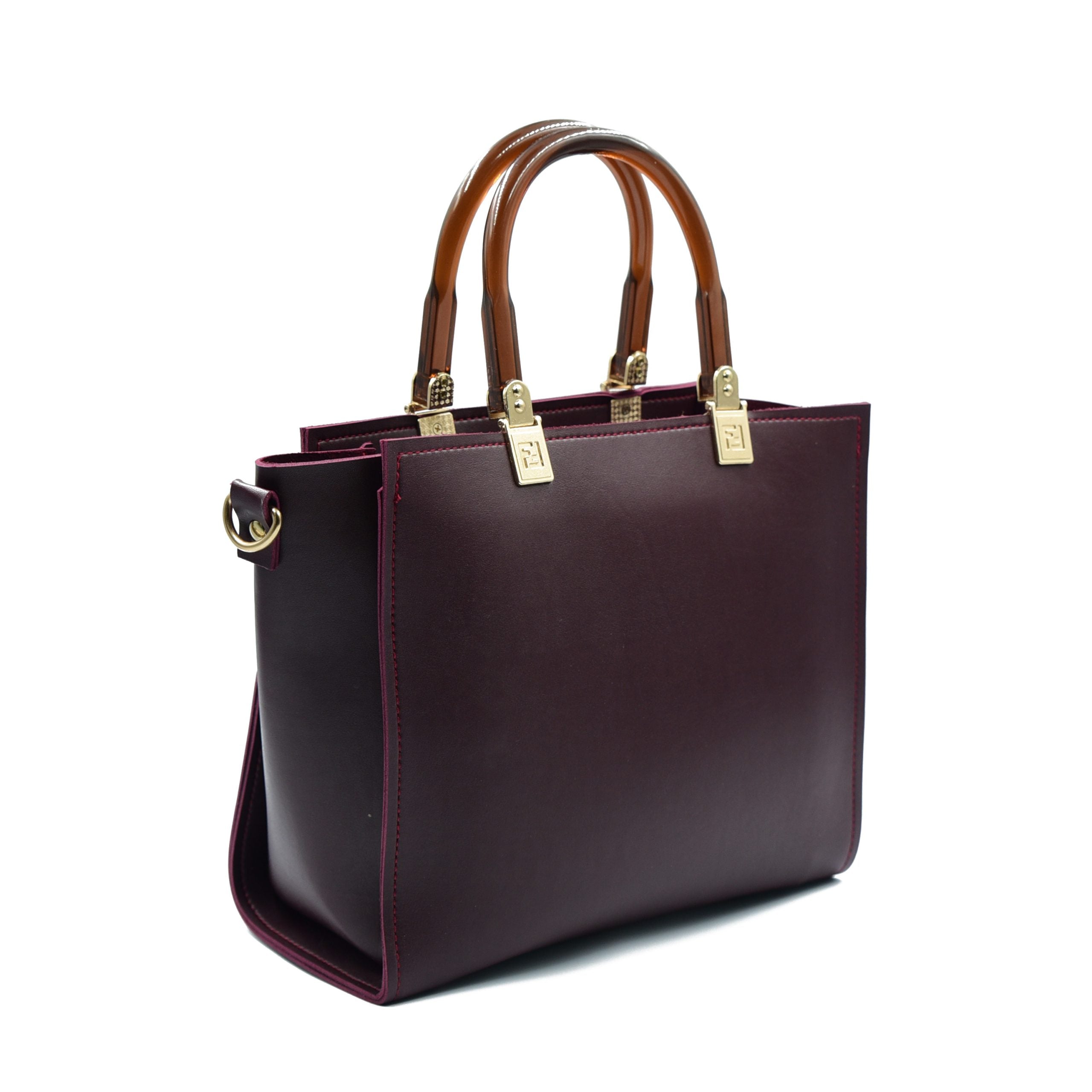 Gracea Tote Bag - Maroon