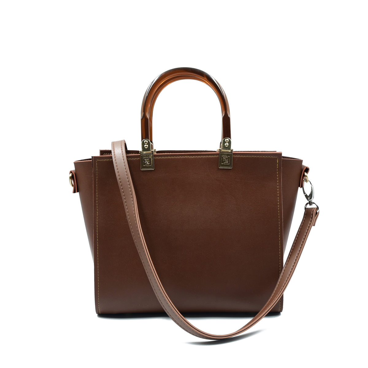 Gracea Tote Bag - Dark Brown