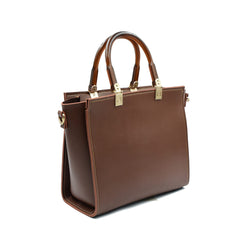 Gracea Tote Bag - Dark Brown