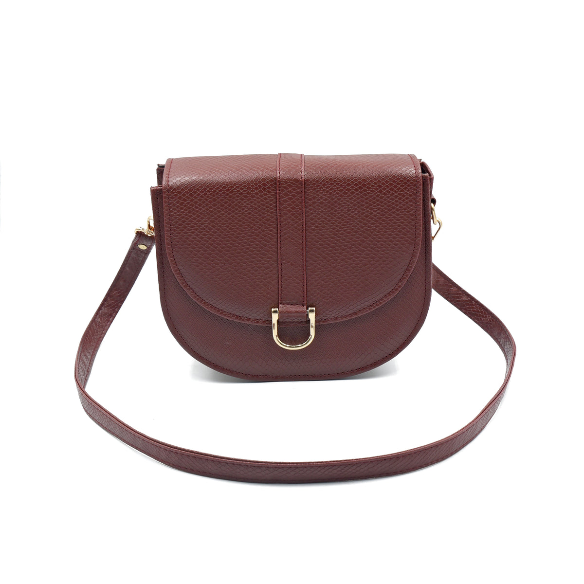 Eterna Crossbody Bag - Maroon