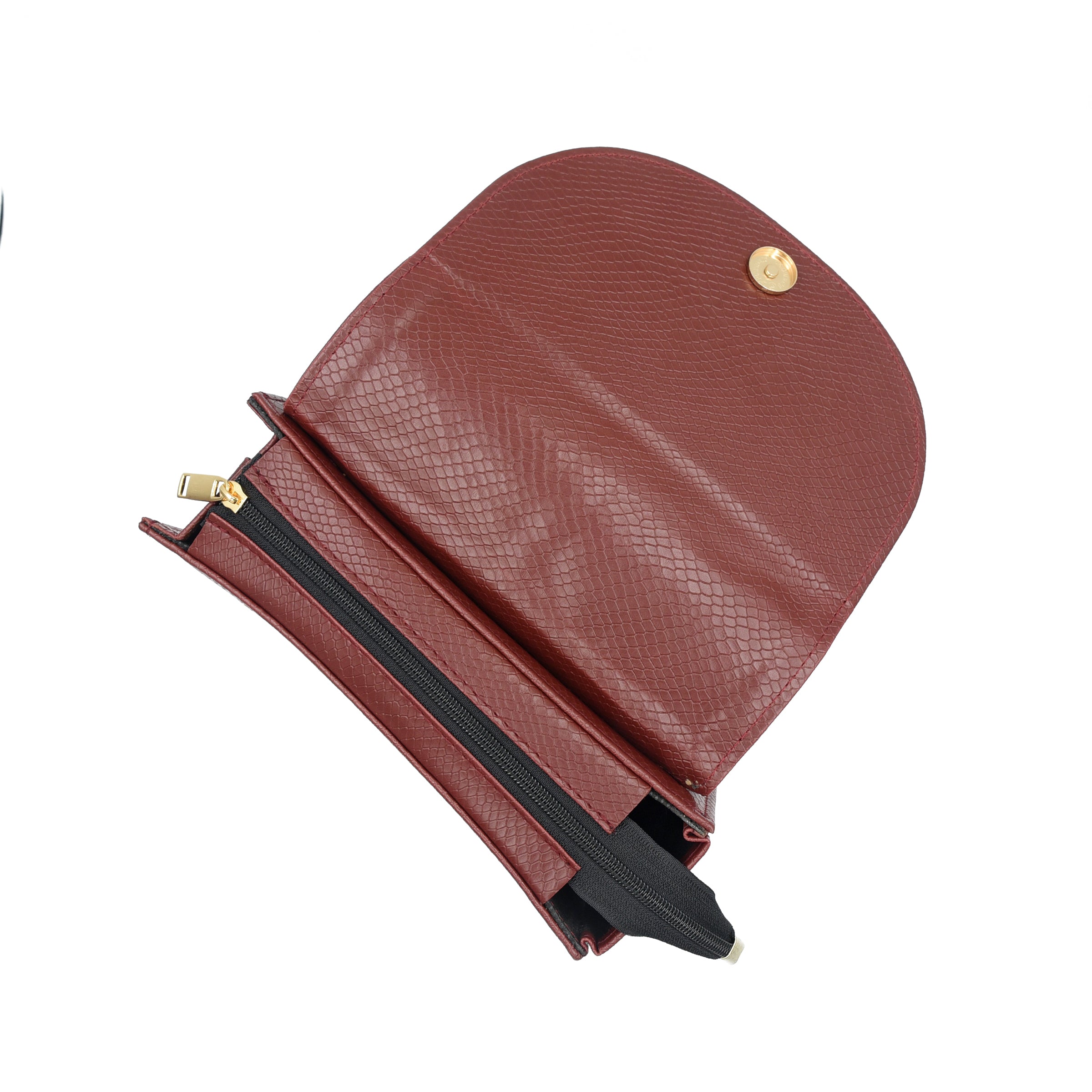 Eterna Crossbody Bag - Maroon