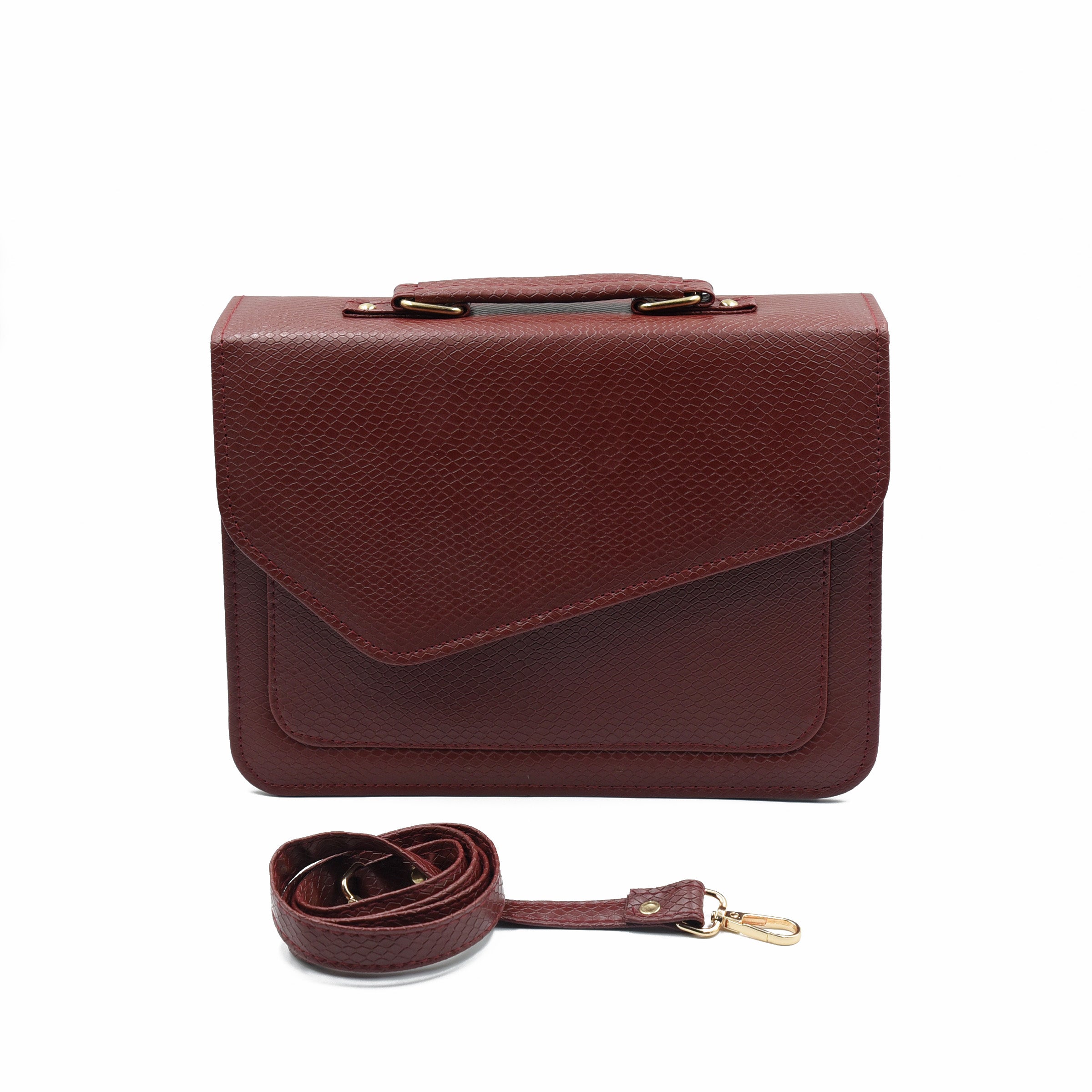 Reglan Crossbody Bag - Maroon