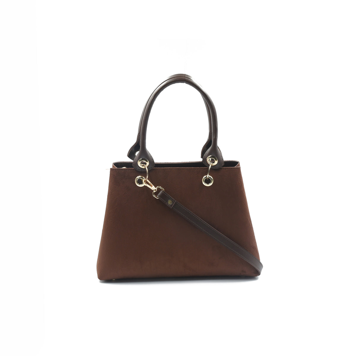 Modish Tote Bag - Dark Brown