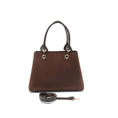 Modish Tote Bag - Dark Brown