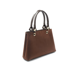 Modish Tote Bag - Dark Brown