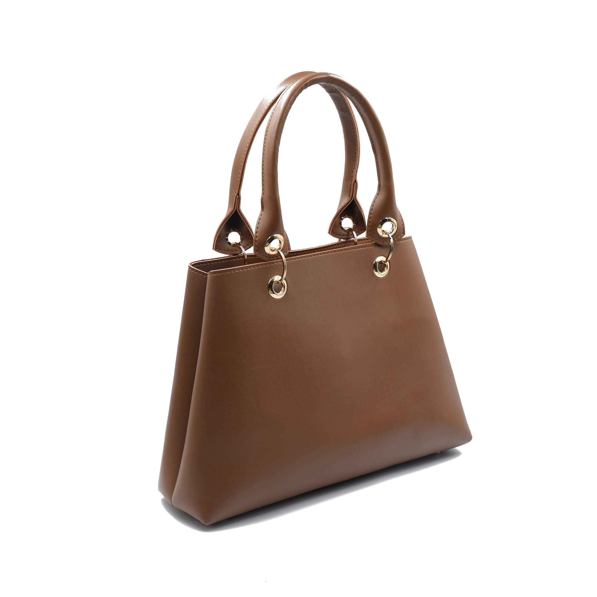 Modish Tote Bag - Brown