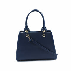 Modish Tote Bag - Navy Blue