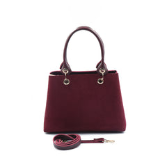 Modish Tote Bag - Maroon