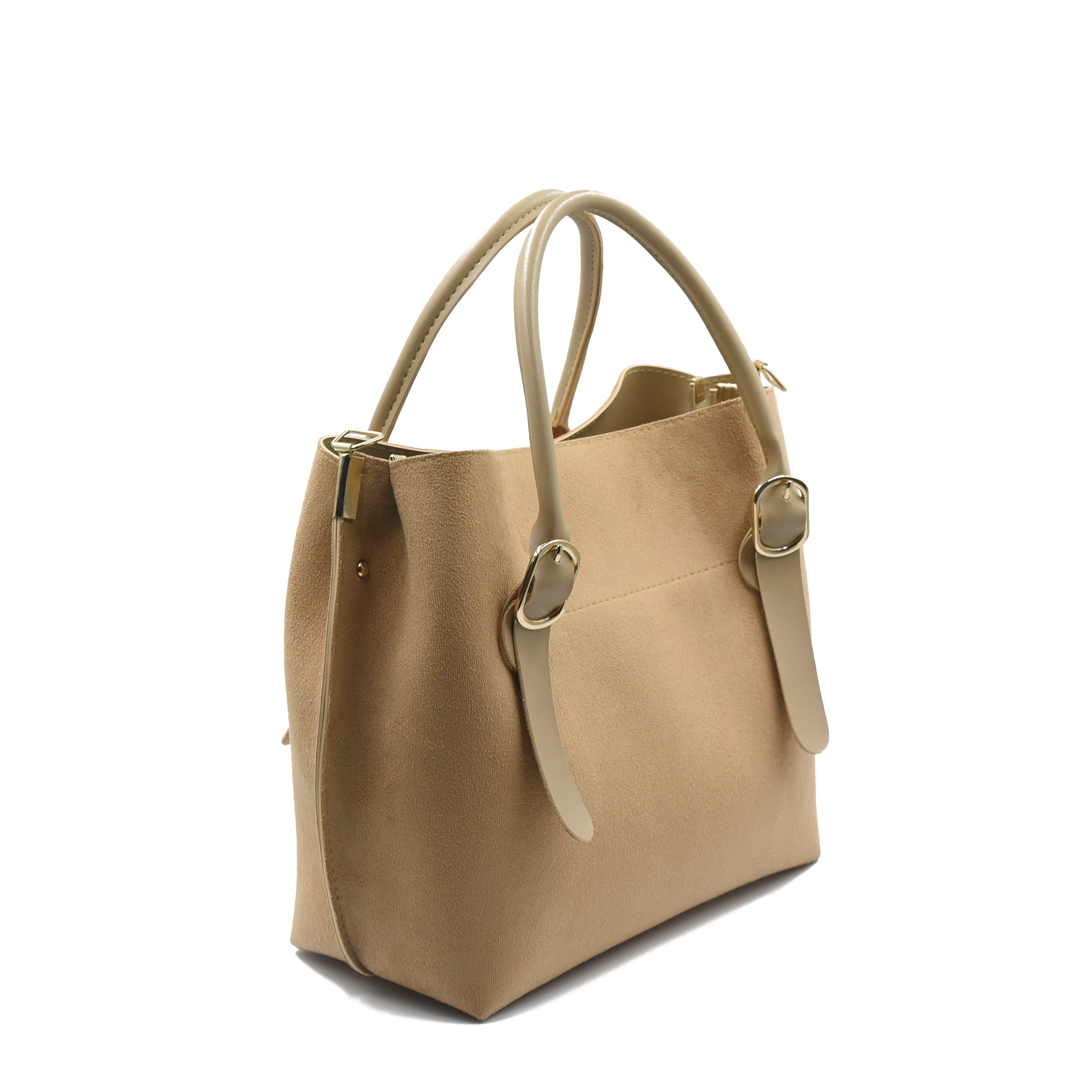 Enigma Tote Bag For Women - Skin Beige