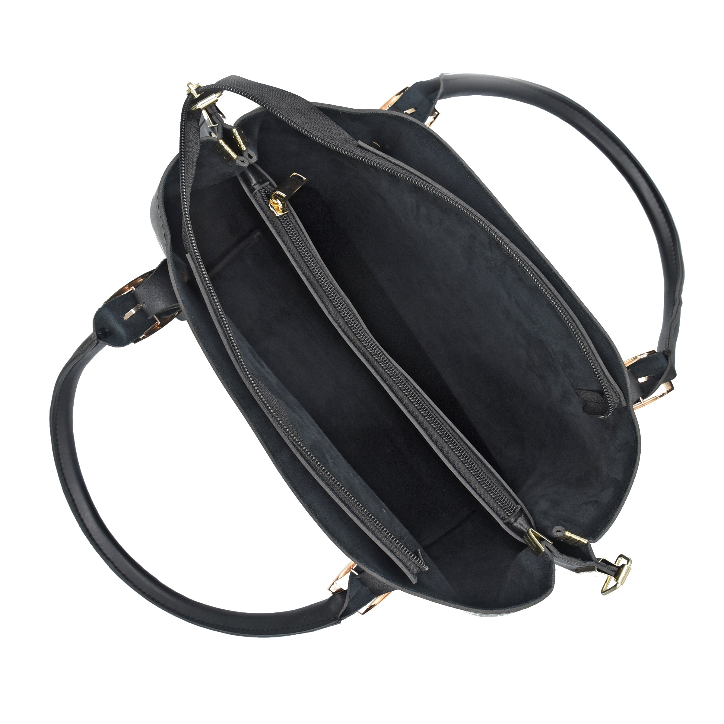 Enigma Tote Bag For Women - Black