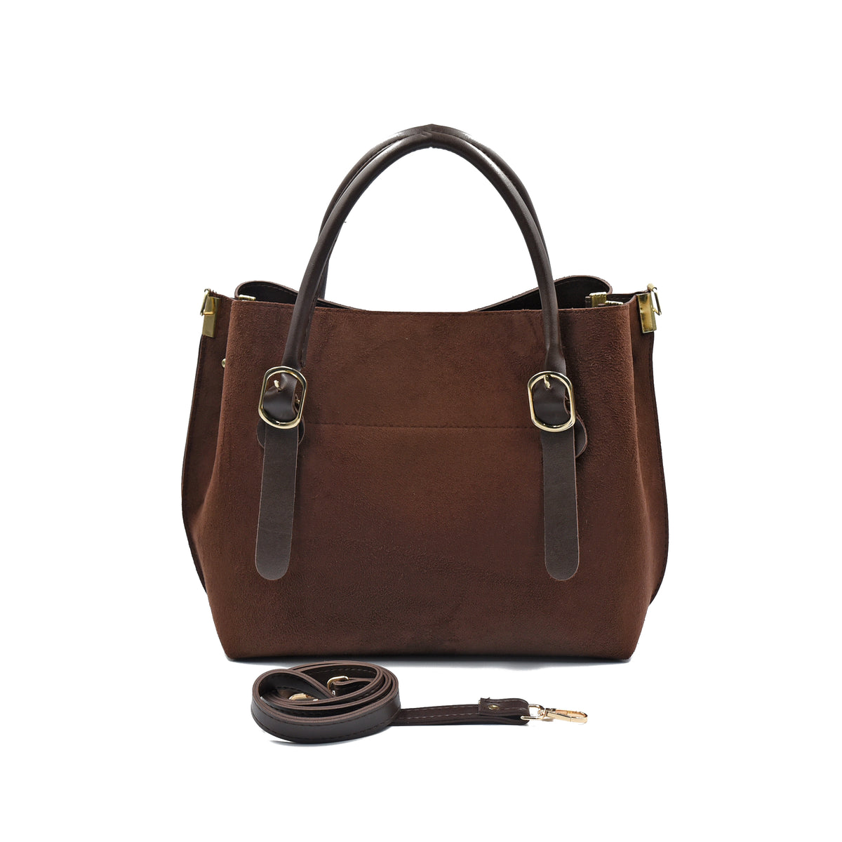 Enigma Tote Bag For Women - Dark Brown