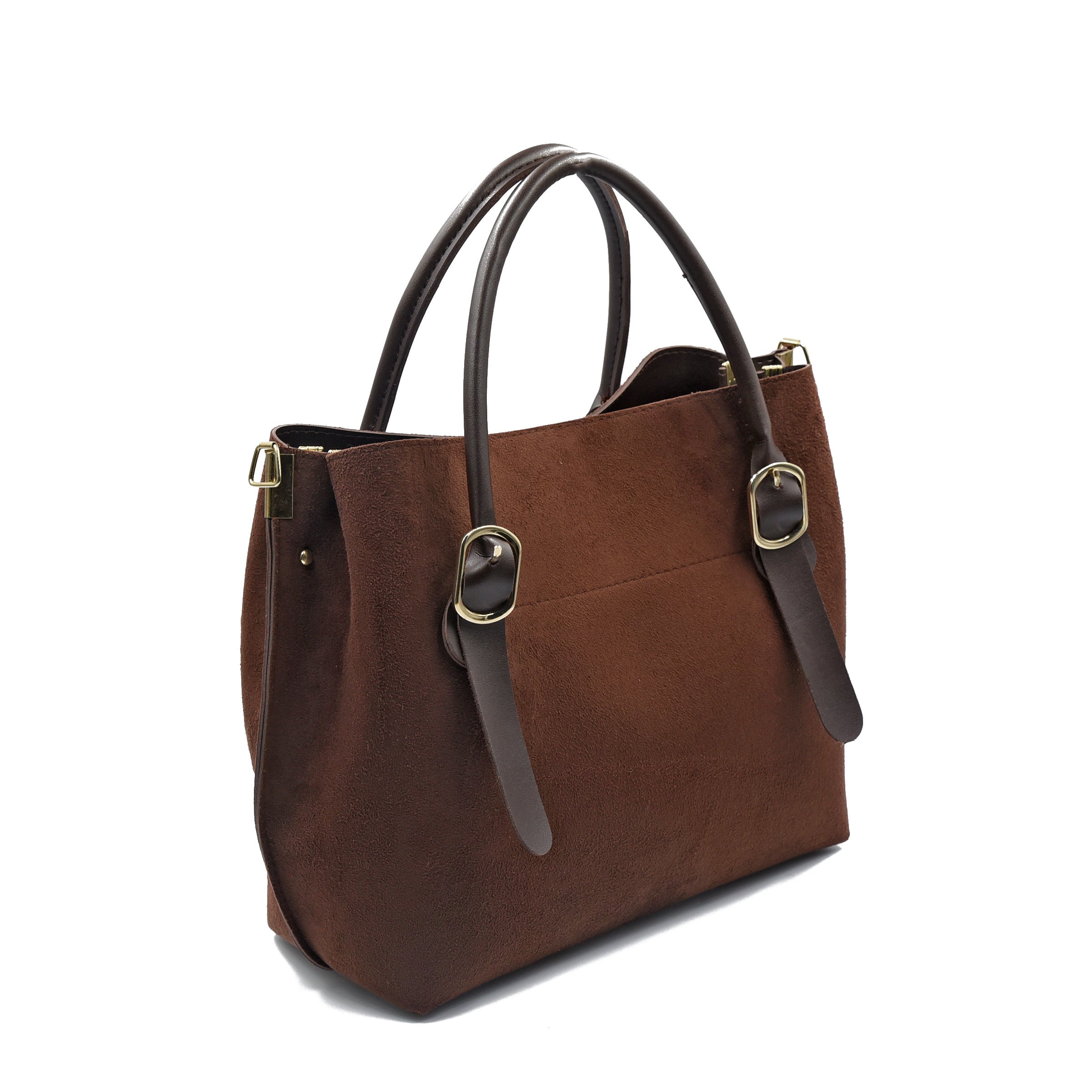 Enigma Tote Bag For Women - Dark Brown