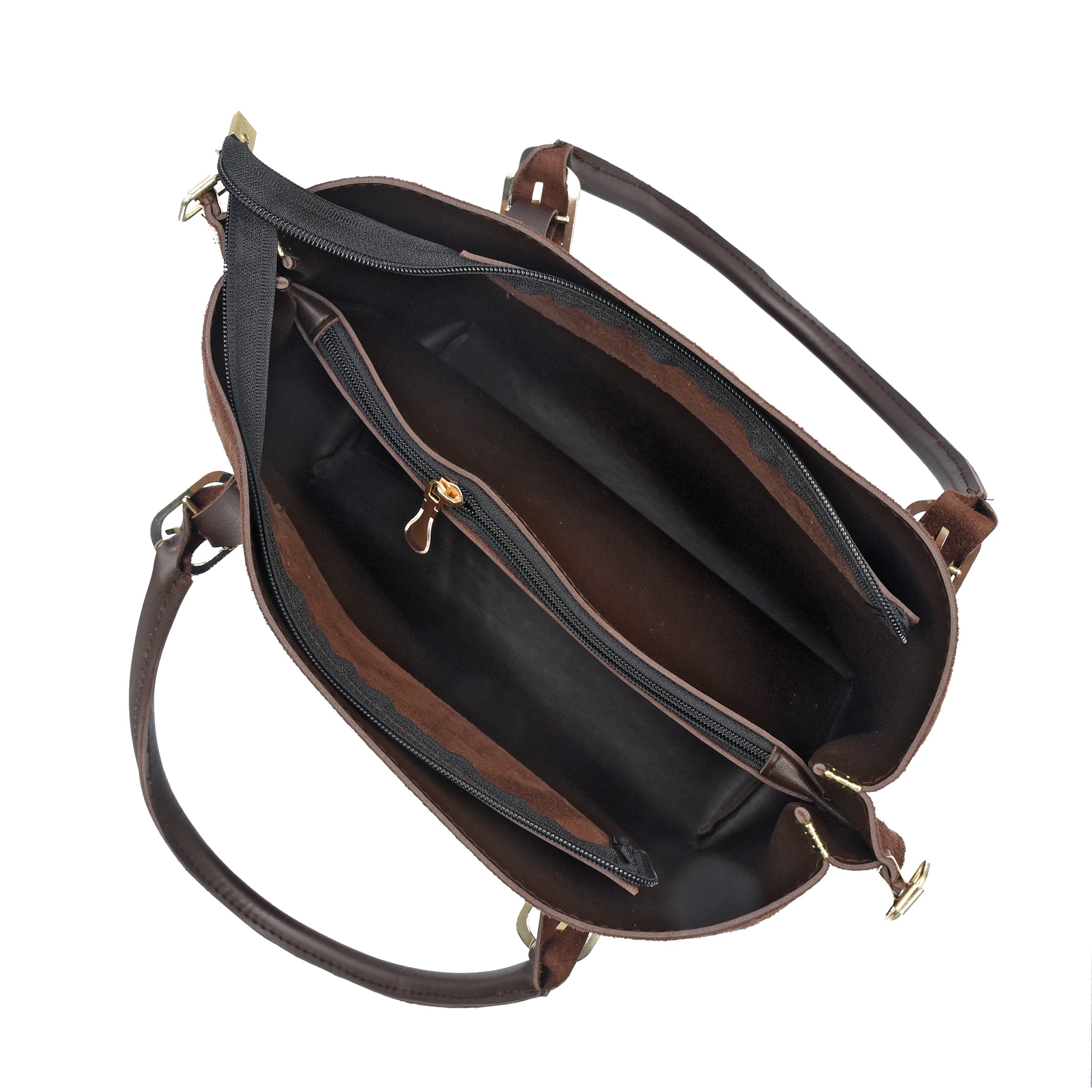 Enigma Tote Bag For Women - Dark Brown