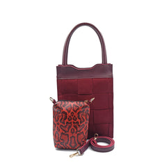 Eterna Tote Bag - Maroon