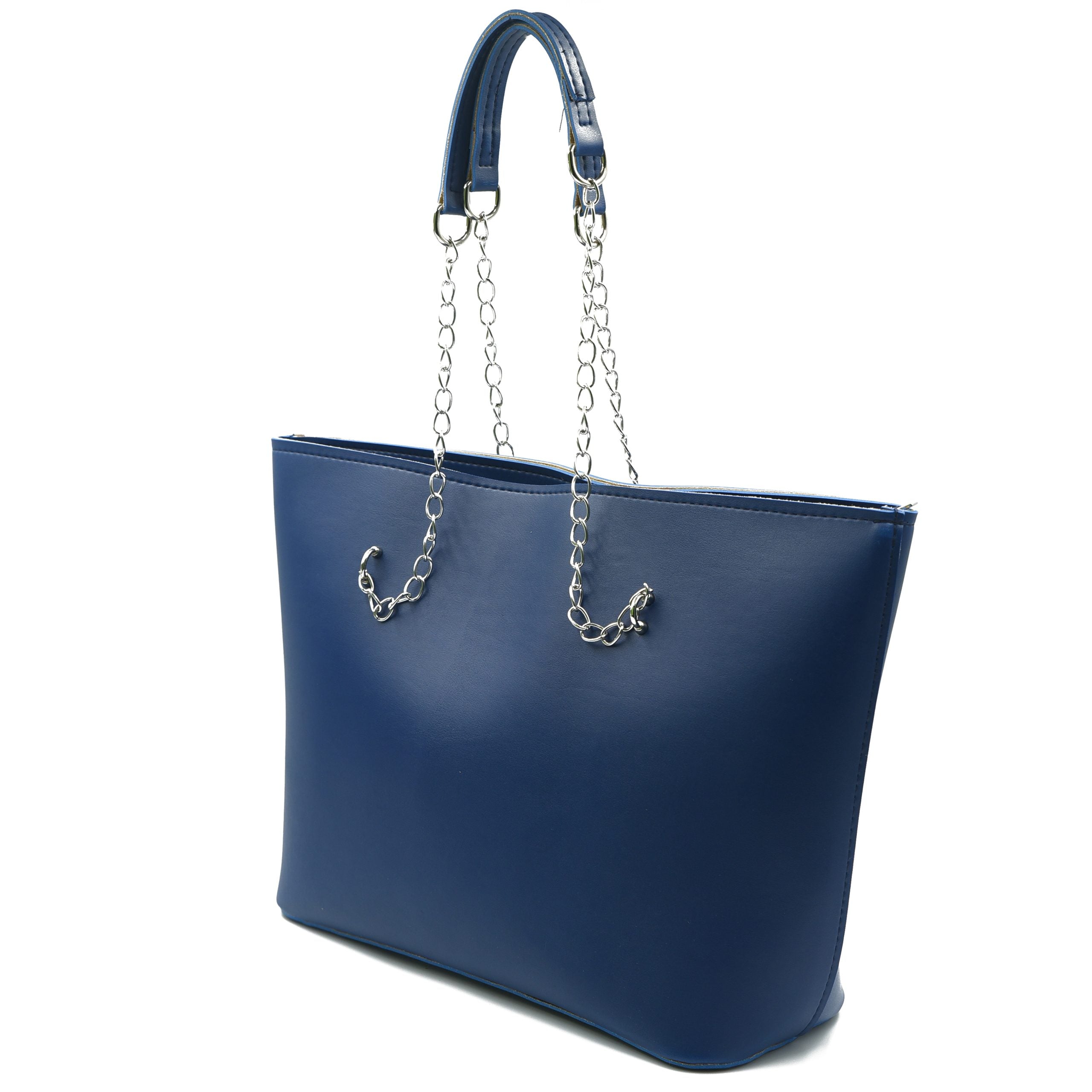 Large Capacity Tote Bag - Navy Blue