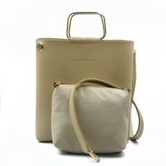 Finesse Top Handle Bag - Skin Beige