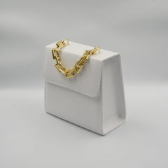 Clasique Handbag - White