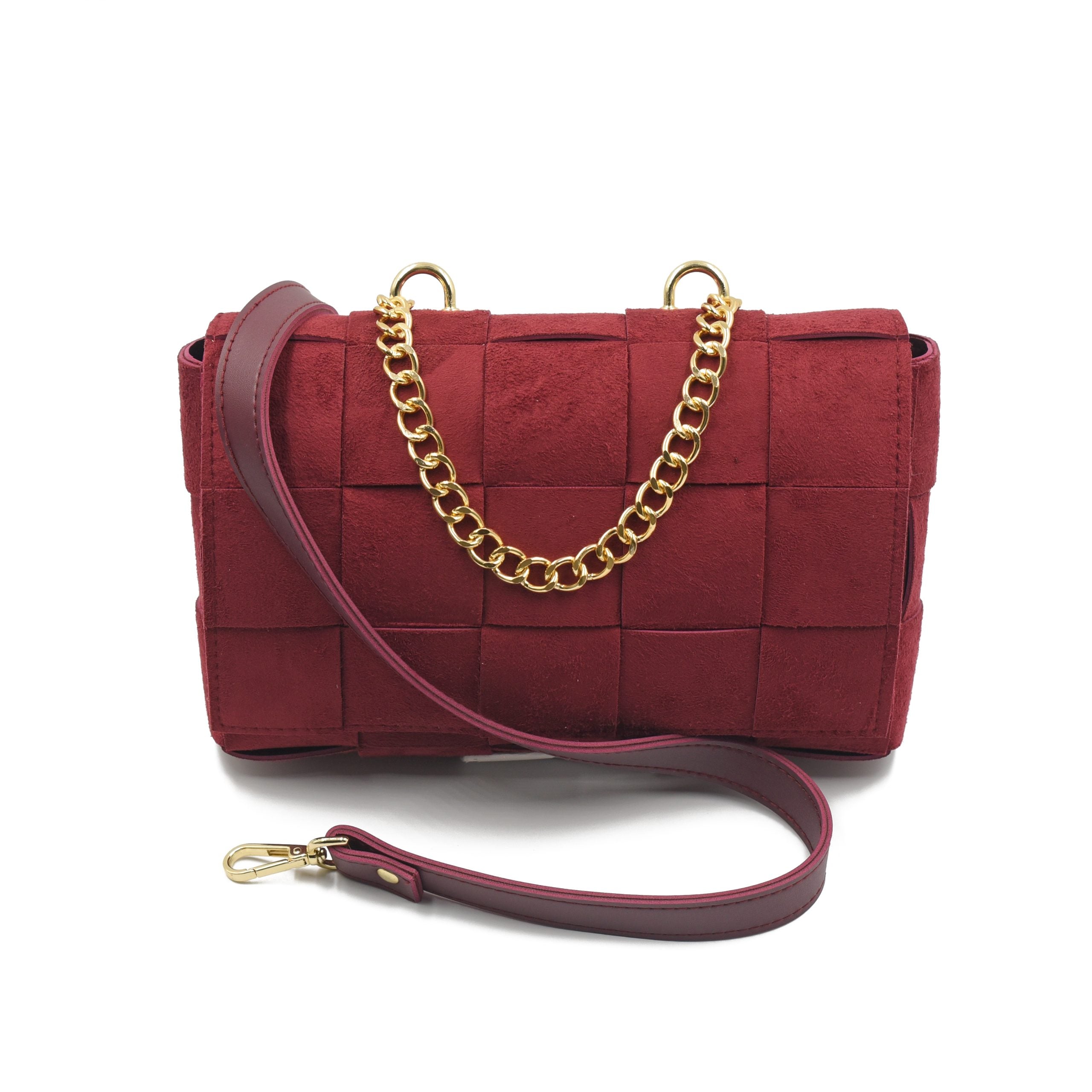 Verita Crossbody Bag - Maroon