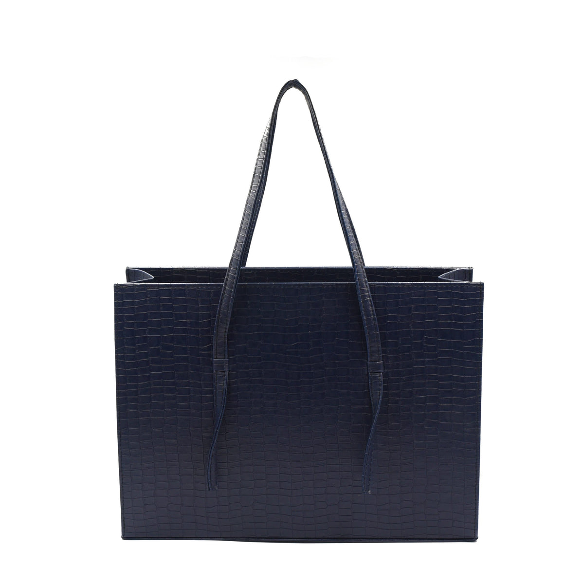 Trendiq Large Capacity Handbag - Navy Blue